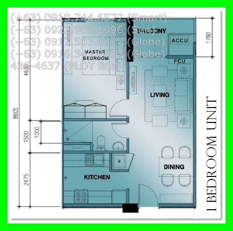 1bedroom Floor Plan